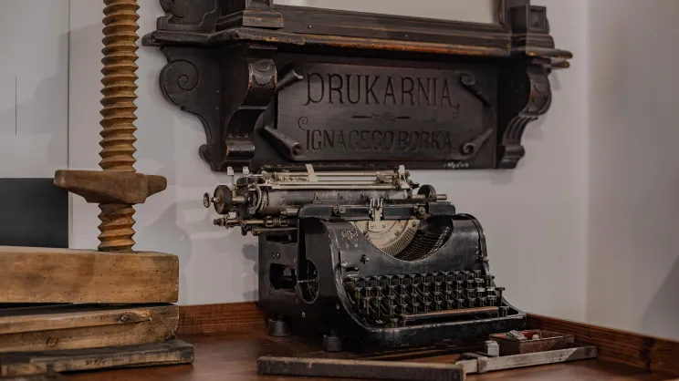 Ekspozycja w Muzeum Drukarstwa w Nowym Targu