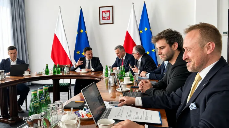 Spotkanie w ministerstwie w sprawie Europejskiej Agencji Kosmicznej