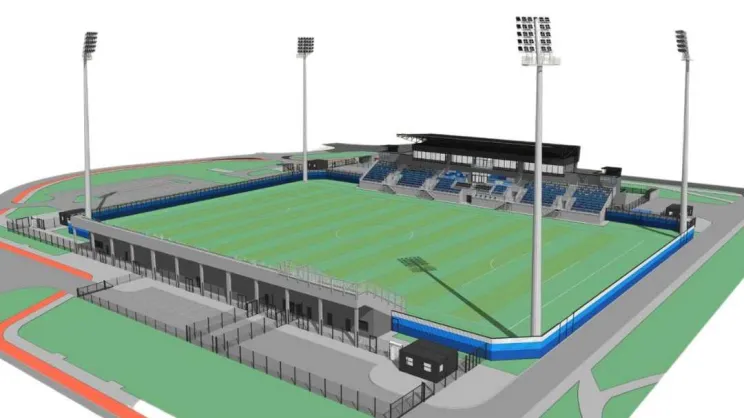 Wizualizacja stadionu w Mościcach
