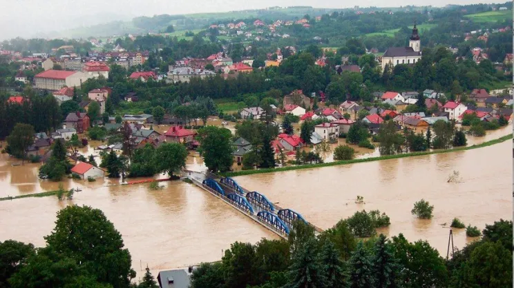 Rzeka Biała w Tuchowie - 2010 rok