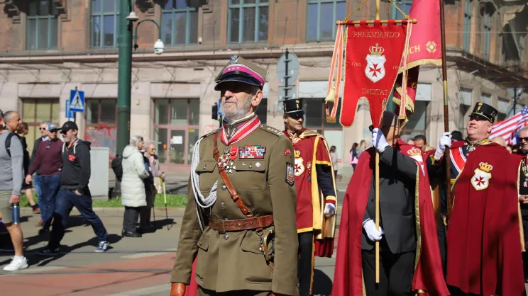 Uroczystości św. Stanisława w Krakowie. Procesja z Wawelu na Skałkę