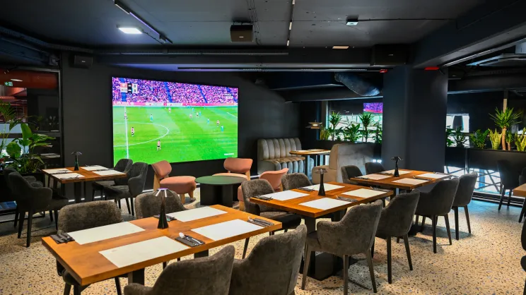 Restauracja R22 na stadionie Wisły Kraków