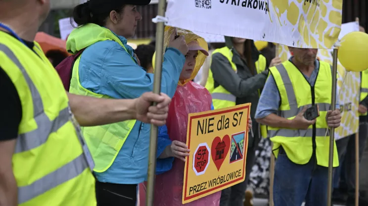 Protest w sprawie S7