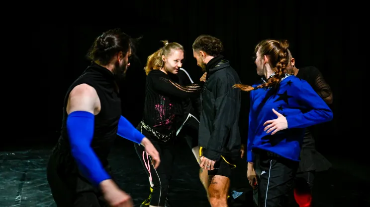 Spektakl „SWEAT” w Teatrze Groteska