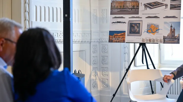 Zwycięski projekt fontanny na Rynku Głównym