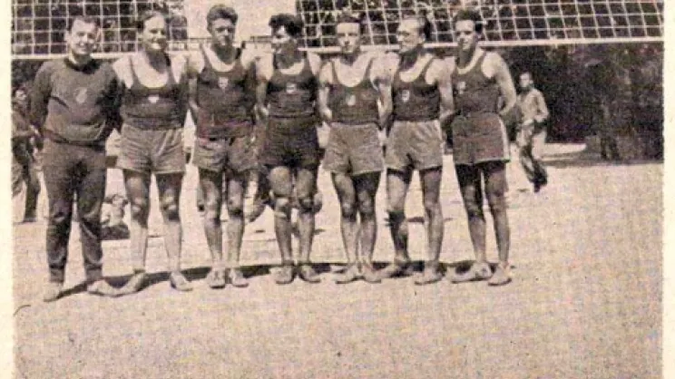 Siatkarze Wisły w 1953 roku
