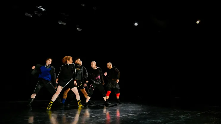 Spektakl „SWEAT” w Teatrze Groteska