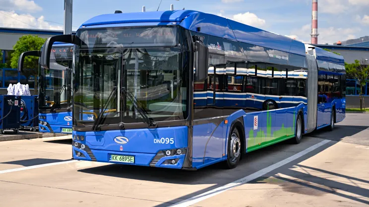 Przekazanie 15 nowych autobusów elektrycznych Solaris dla MPK