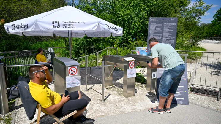 Zamknięte kąpieliska na Zakrzówku