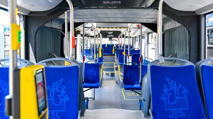 Przekazanie 15 nowych autobusów elektrycznych Solaris dla MPK