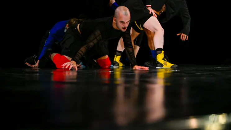 Spektakl „SWEAT” w Teatrze Groteska