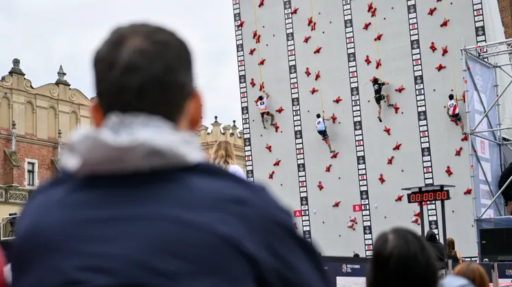 Puchar Świata we wspinaczce sportowej na czas odbywające się na Rynku Głównym