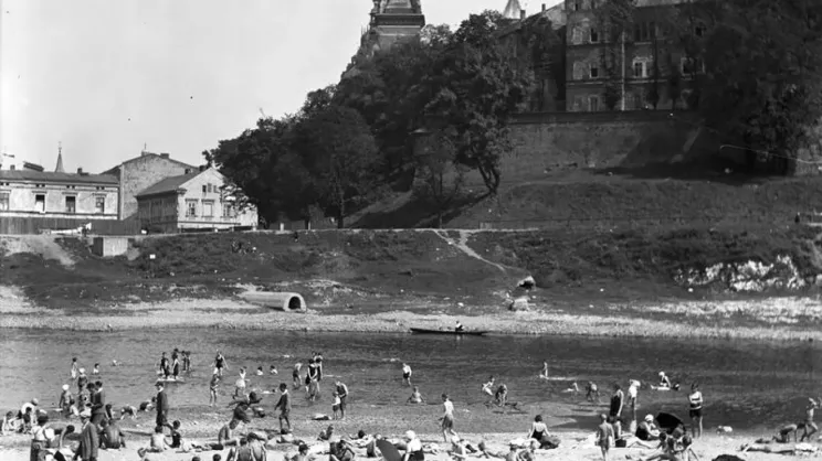 Plażowanie nad Wisłą