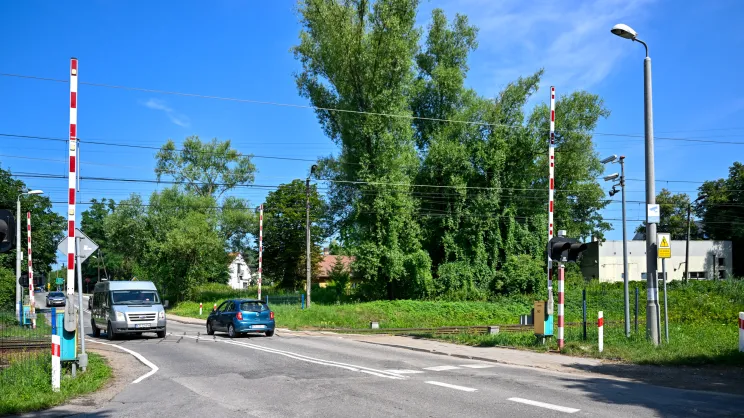 Przejazd kolejowy na ul. Kąpielowej