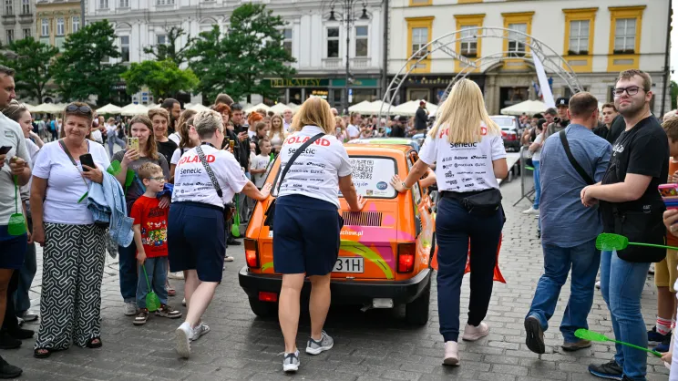 Finał Wielkiej Wyprawy Maluchów na Rynku Głównym