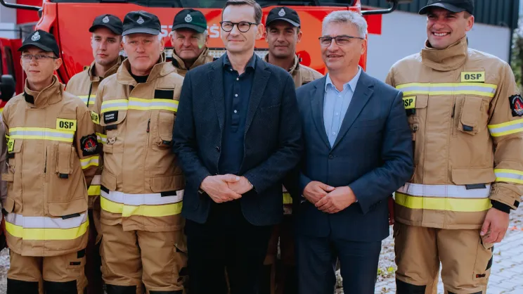 Mateusz Morawiecki i Wiesław Krajewski