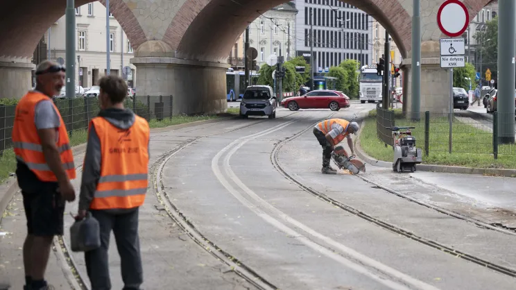 Remont ul. Grzegórzeckiej