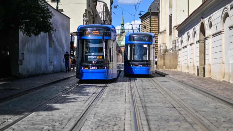 Tramwaje na ulicy Dominikańskiej