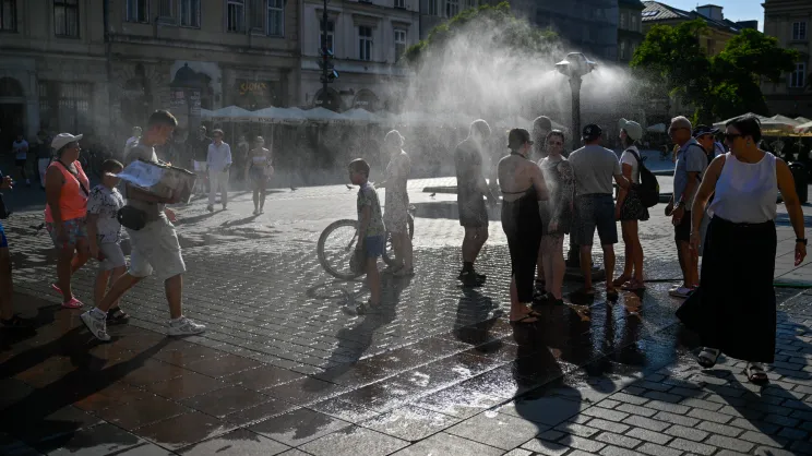 Fala upałów w Krakowie