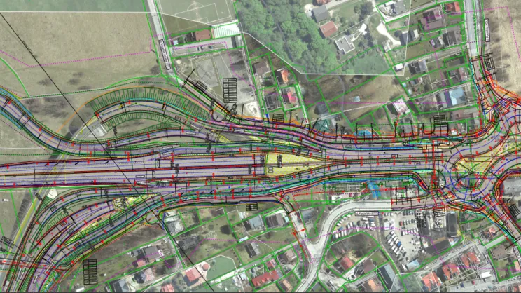 Projekt węzła Kraków Południe
