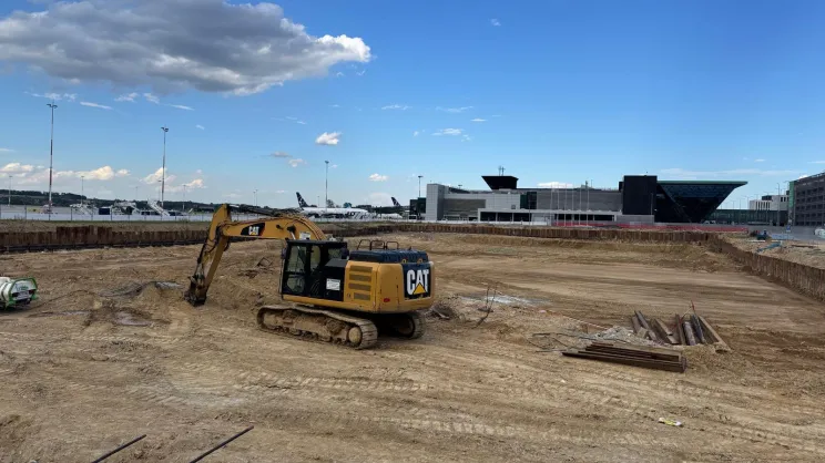 Budowa terminalu T6 w Kraków Airport