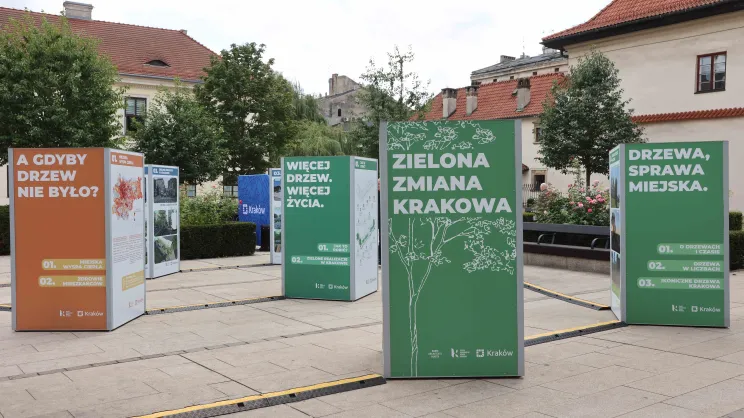 Plenerowa wystawa „Zielone przestrzenie Krakowa”