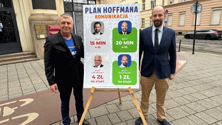 Z prawej Jan Hoffman