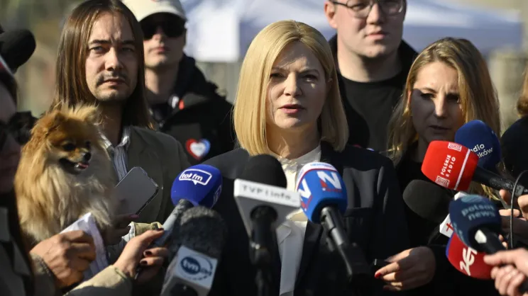 Monika Piątkowska rozpoczęła kampanię przed drugą turą wyborów