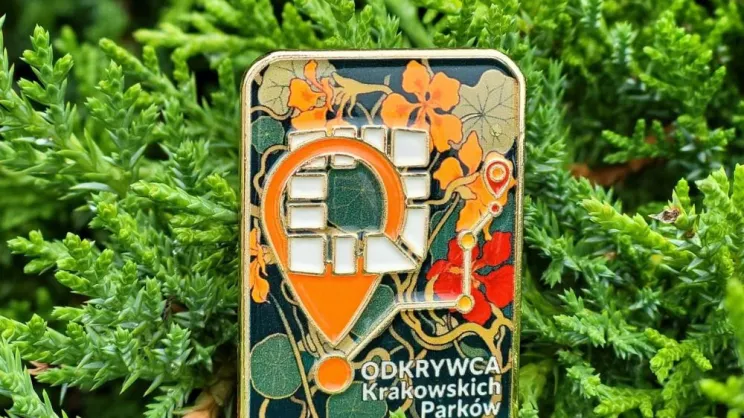 Odkrywcy Krakowskich Parków - odznaka