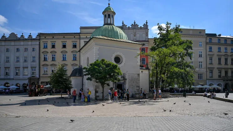 Zieleń na Rynku Głównym