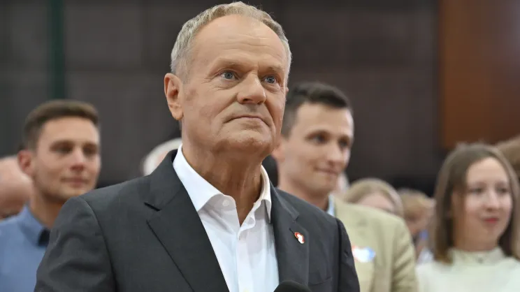 Spotkanie z Moniką Piątkowską i Donaldem Tuskiem