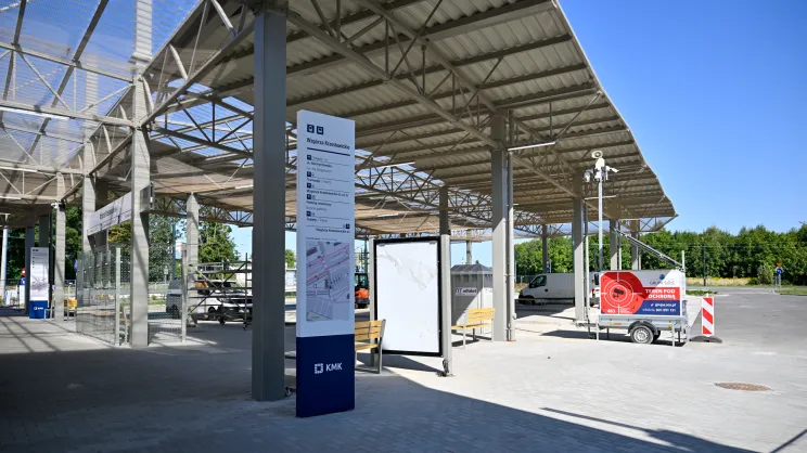 Pętla autobusowa na wzgórzach krzesławickich
