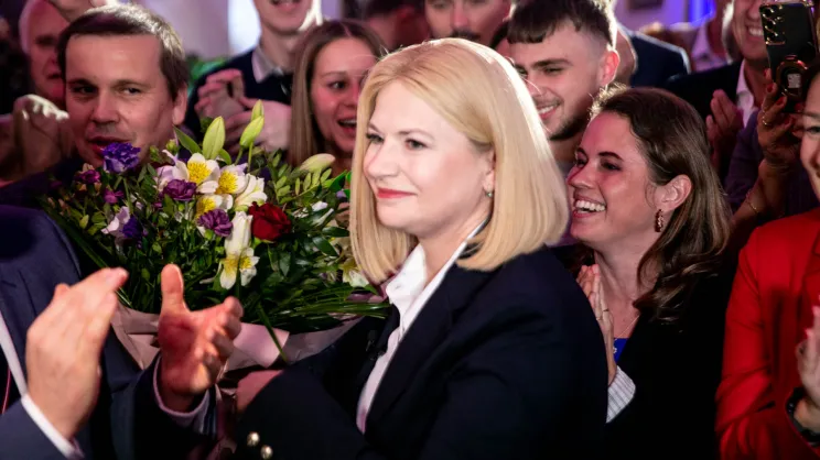 Wieczór wyborczy Moniki Piątkowskiej