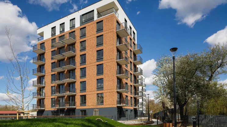 Budynek inwestycji Apartamenty Portowa