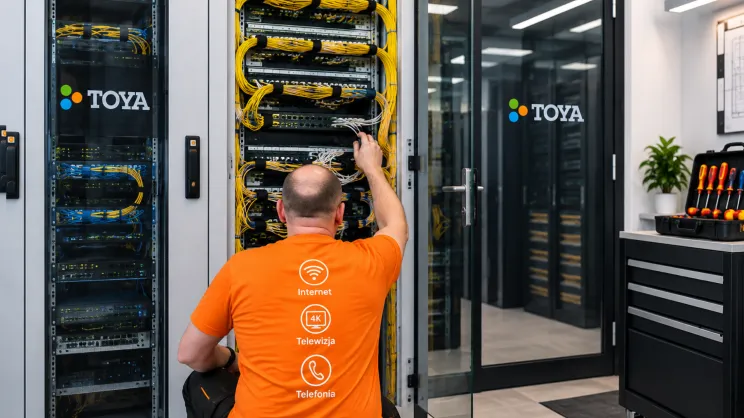 Za domowym internetem stoi rozbudowana sieć i zaplecze techniczne operatora