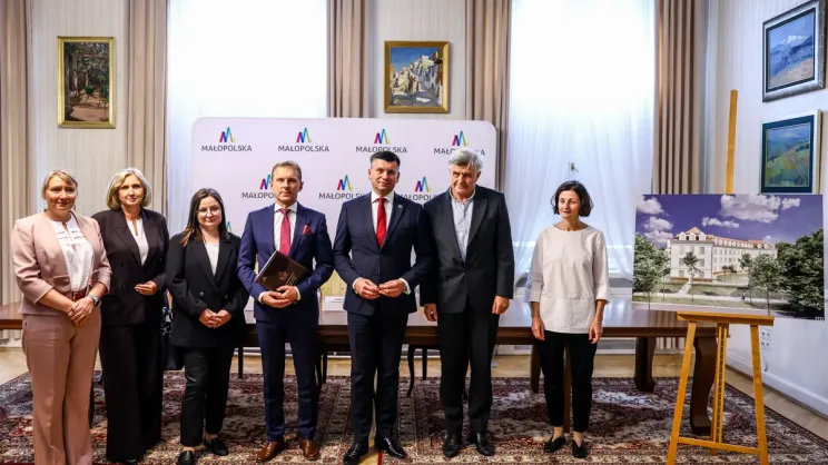 Nowy budynek dla psychiatrii sądowej w Szpitalu Babińskiego - podpisanie umowy