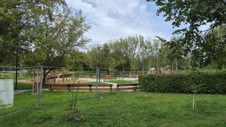 Plac zabaw - Park Stacja Wisła