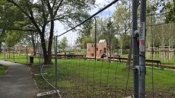 Plac zabaw - Park Stacja Wisła