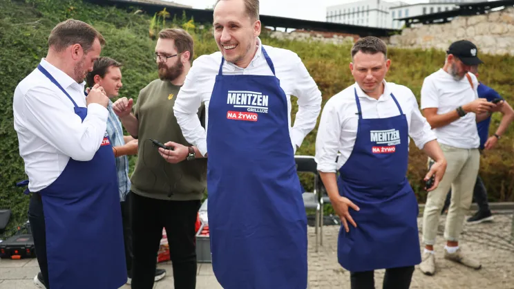 Mentzen Grilluje w Krakowie