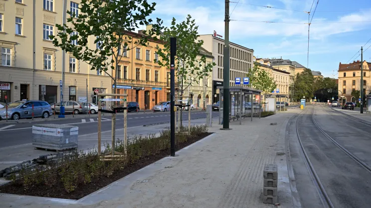 Remont ul. Grzegórzeckiej w Krakowie