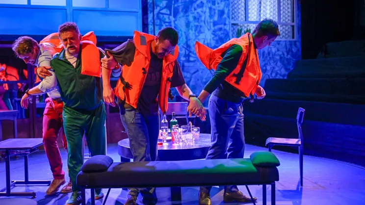 Spektakl „Na Rauszu” w teatrze STU