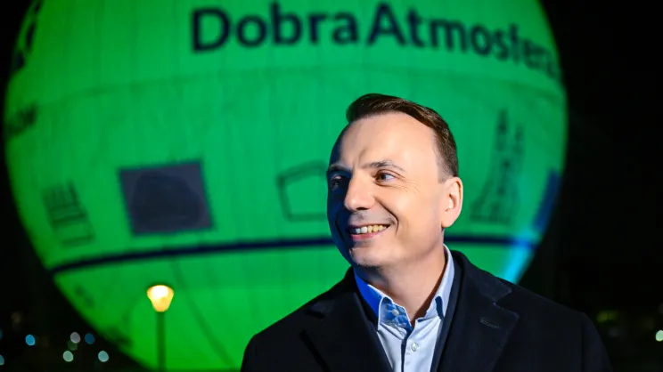 Sztab wyborczy Łukasza Gibały podczas II tury wyborów na Prezydenta Miasta