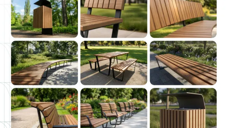 Katalog mebli miejskich dla miasta Krakowa