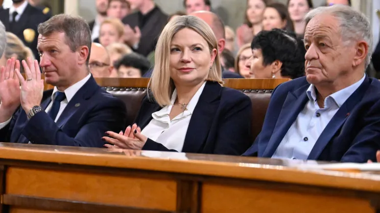 Zaprzysiążenie Łukasza Gibały na nowego Prezydenta Miasta