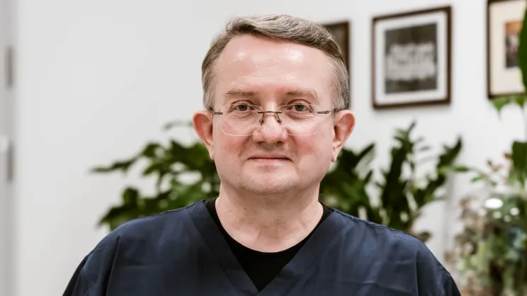 Prof. dr hab. n. med. Marek Rajzer, kierownik Oddziału Klinicznego Kardiologii i Elektrokardiologii Interwencyjnej oraz Nadciśnienia Tętniczego