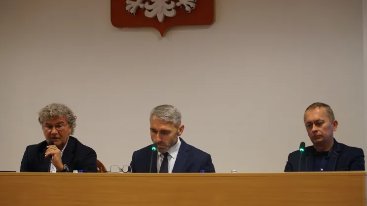 Przewodniczący Rady Miasta Zakopanego. Od lewej: Marek Donatowicz (wiceprzewodniczący), Grzegorz Jóźkiewicz (przewodniczący) oraz Zbigniew Szczerba (wiceprzewodniczący).