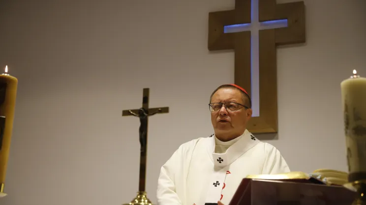 Pobłogosławienie Kaplicy św. Jana Pawła II i nadanie imienia kard. Franciszka Macharskiego Auli Minor Uniwersytetu Papieskiego Jana Pawła II w Krakowie