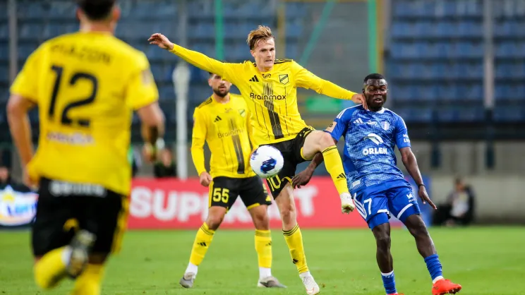 Mecz Wieczysta Kraków - Wisła Płock