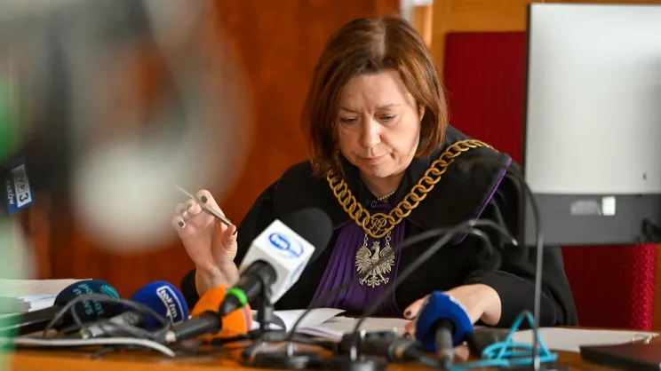 Rozprawa w trybie wyborczym pomiędzy Łukaszem Szczepanem pełnomocnikiem wyborczym Łukasz Gibały przeciwko Monice Piątkowskiej