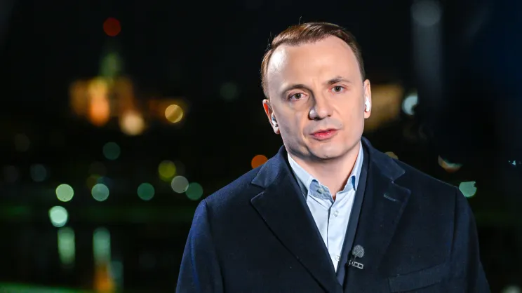 Sztab wyborczy Łukasza Gibały podczas II tury wyborów na Prezydenta Miasta